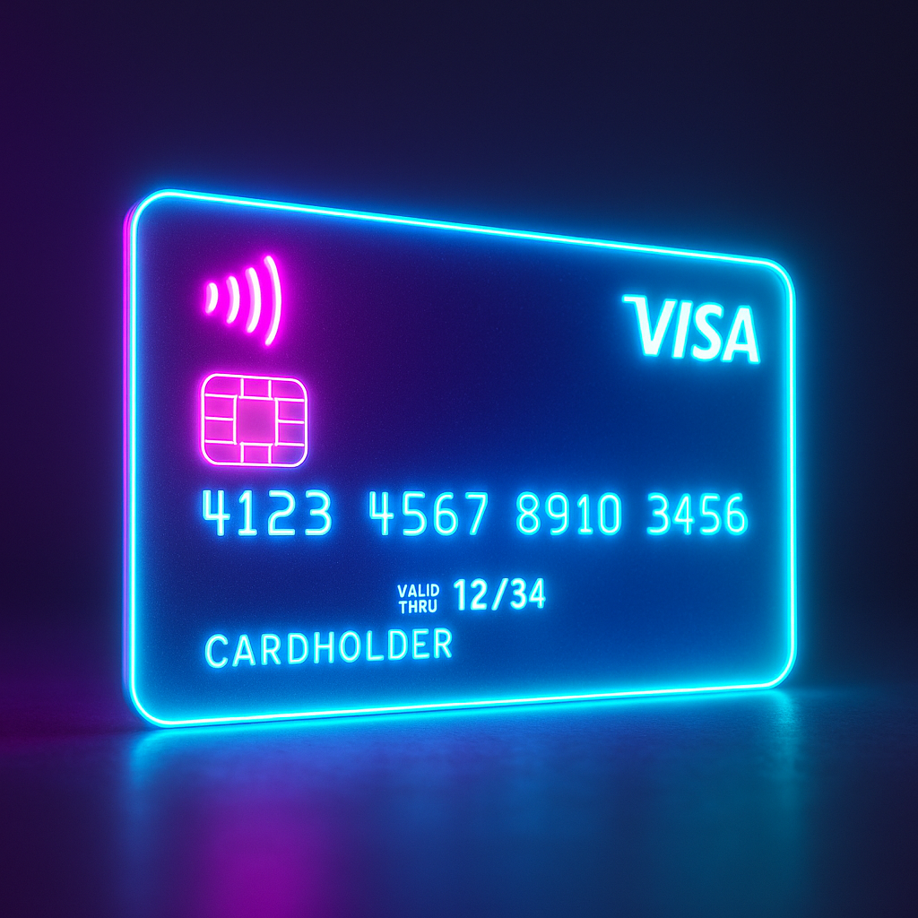What is the trend with LED payment cards